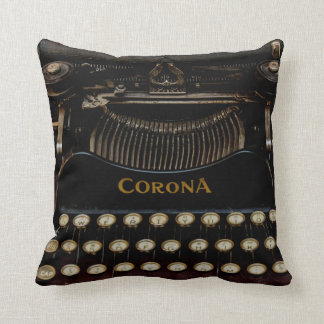 Corona No. 3 Schreibmaschinen-Kissen 40 cm x 40 cm Kissen