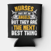 Corona Nurses darf nicht Engel sein Dosenkühler (Vorderseite)