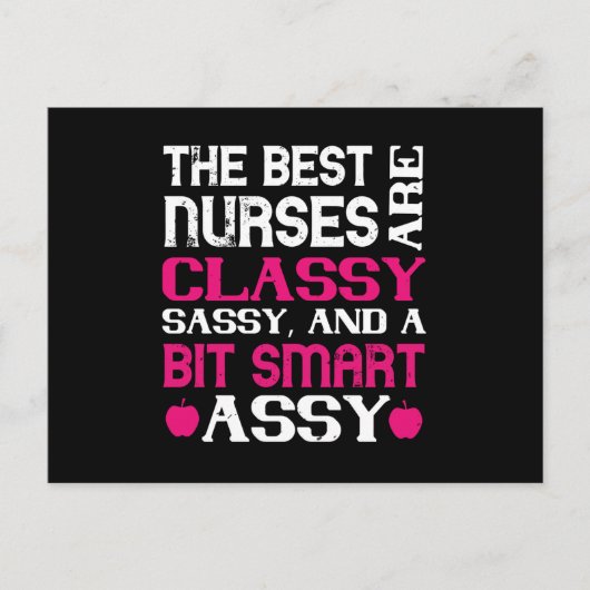 Corona Nurses - Die besten Krankenschwestern sind  Postkarte (Vorderseite)