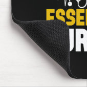Corona Nurses - Gekümmert ist das Wesentliche Mousepad (Ecke)