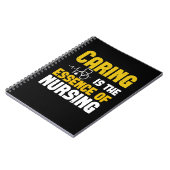 Corona Nurses - Gekümmert ist das Wesentliche Notizblock (Linke Seite)