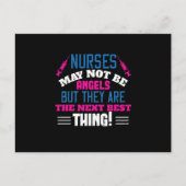Corona Nurses - Krankenschwestern dürfen nicht Eng Postkarte (Vorderseite)