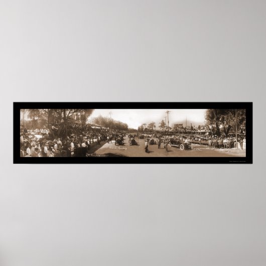 Corona Speedway Foto 1913 Poster (Vorne)
