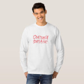 Corona Virus Awareness Design T-Shirt (Vorne ganz)