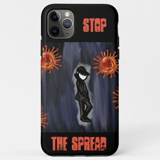 CORONA VIRUS Case-Mate iPhone HÜLLE (Rückseite)