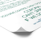 Corona Virus Facsheet sign poster workplace (Ecke)