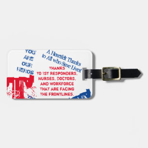 CORONA VIRUS GEPÄCKANHÄNGER