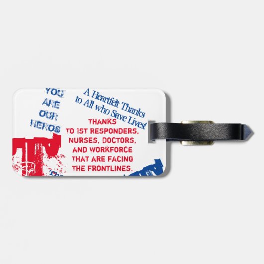 CORONA VIRUS GEPÄCKANHÄNGER