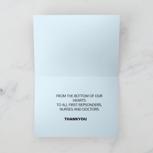 CORONA VIRUS KARTE (Innenseite)