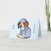 Corona-Virus Karte (Vorderseite)