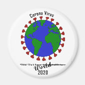 Corona Virus Magnet (Vorne)