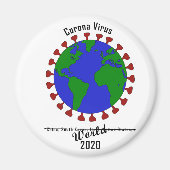 Corona Virus Magnet (Vorne)