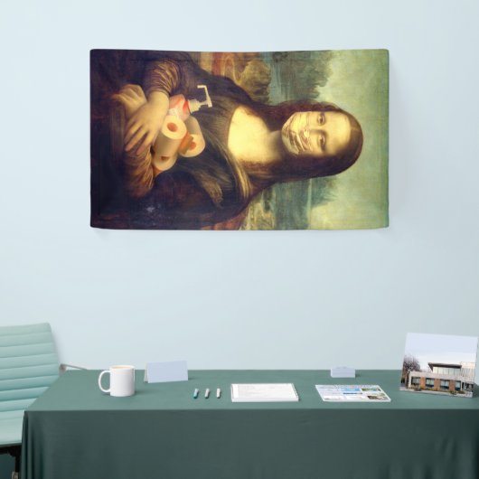 Corona-Virus-Portrait Banner (Messeveranstaltung)