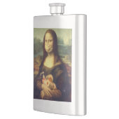 Corona-Virus-Portrait Flachmann (Links)