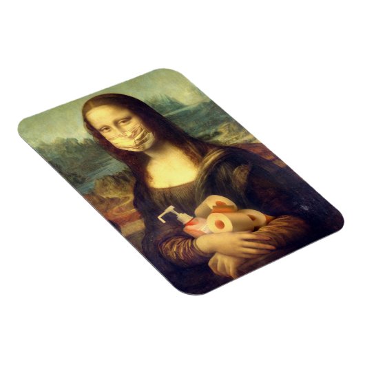 Corona-Virus-Portrait Magnet (Rechte Seite)