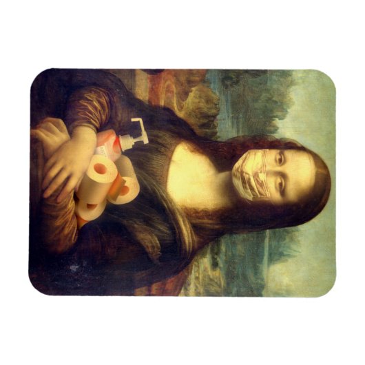 Corona-Virus-Portrait Magnet (Horizontal)