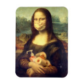 Corona-Virus-Portrait Magnet (Vertikal)