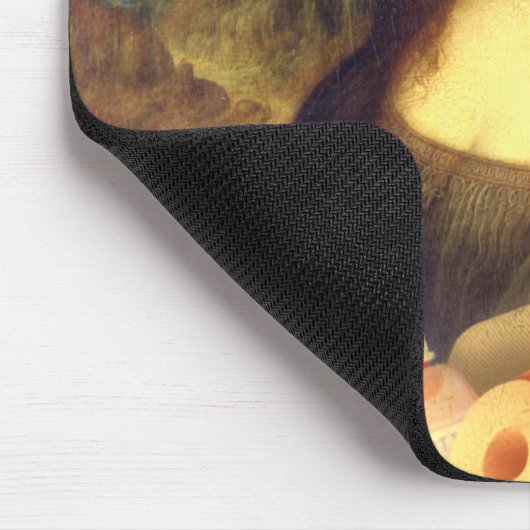 Corona-Virus-Portrait Mousepad (Ecke)