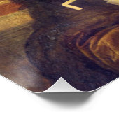 Corona-Virus-Portrait Poster (Ecke)