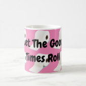 Corona Virus Toilette Roll Pink Kaffeetasse (Mittel)