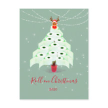 Corona Weihnachtsferien Toilet Tree Lights