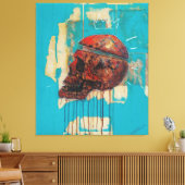 "Coronada Mortalidad #2" Leinwanddruck (Insitu (Wohnzimmer))