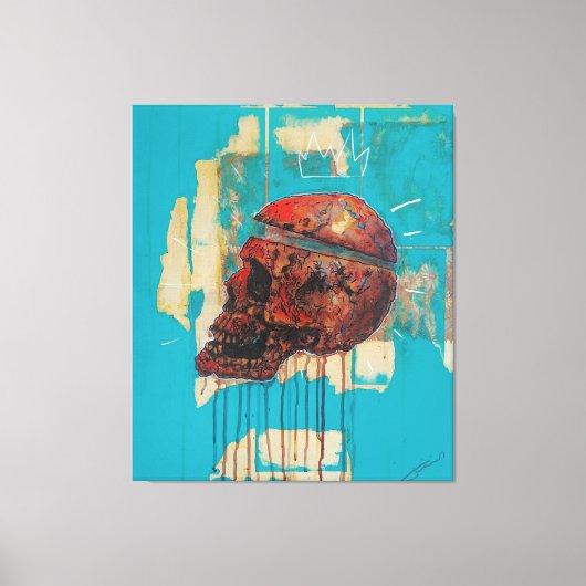 "Coronada Mortalidad #2" Leinwanddruck (Vorderseite)