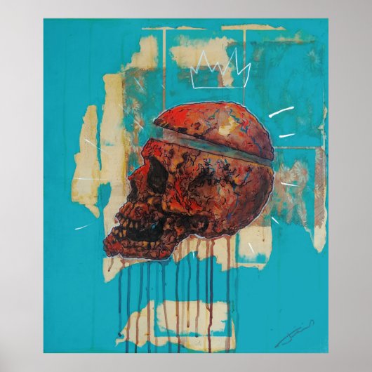 "Coronada Mortalidad #2" Poster (Vorne)