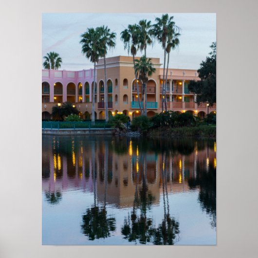 Coronada Springs Reflection Poster (Vorne)