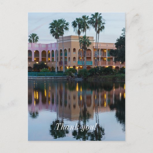 Coronada Springs Spiegelungen Postkarte (Vorderseite)