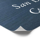 Coronado Bay Bridge Poster (Ecke)