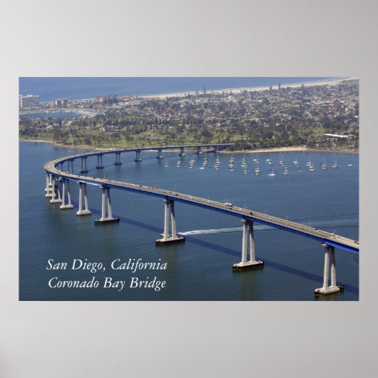 Coronado Bay Bridge Poster (Vorne)