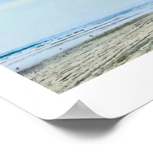 Coronado Beach, California Poster (Ecke)