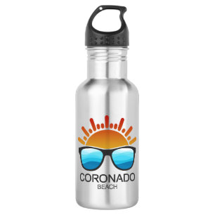 Coronado Beach California Sonnenbrillen Edelstahlflasche