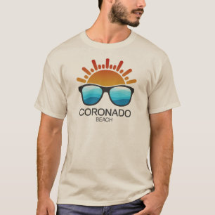 Coronado Beach California Sonnenbrillen T-Shirt