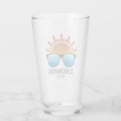 Coronado Beach California Sunglasses Glas (Rückseite)