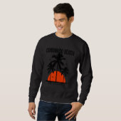 Coronado Beach California Surfboard Sweatshirt (Vorne ganz)