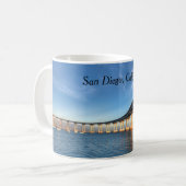 Coronado Bridge in der Tasse San Diego (Vorderseite Links)