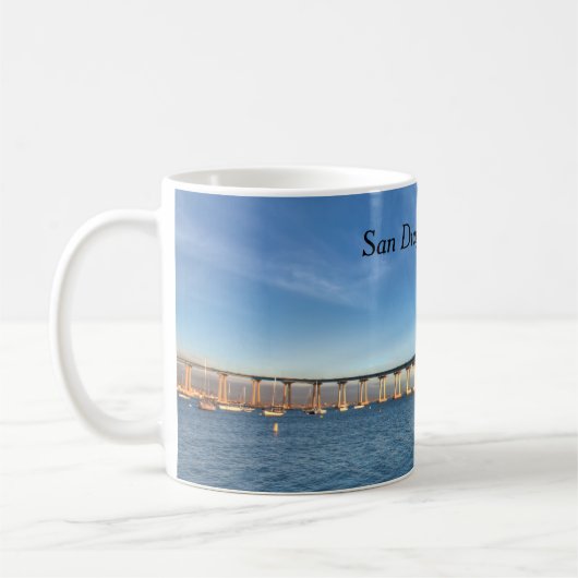 Coronado Bridge in der Tasse San Diego (Links)