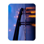 Coronado Bridge in Dusk Magnet (Vertikal)
