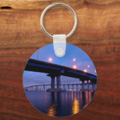 Coronado Bridge in Dusk Schlüsselanhänger (Vorderseite)