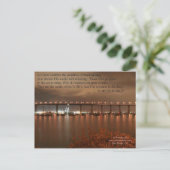 Coronado Bridge Postkarte (Stehend Vorderseite)