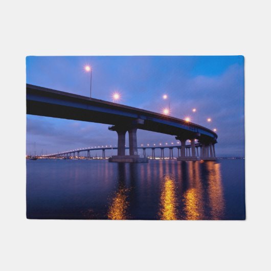 Coronado-Brücke bei Dusk Fußmatte (Vorderseite)