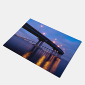 Coronado-Brücke bei Dusk Fußmatte (Schrägansicht)
