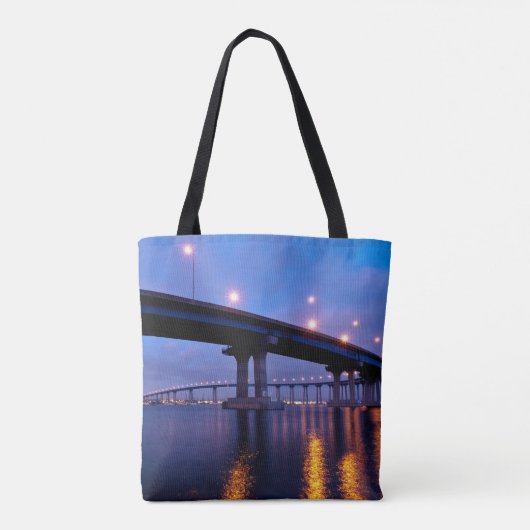 Coronado-Brücke bei Dusk Tasche (Rückseite)