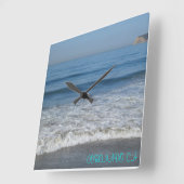 CORONADO, CA SQUARE CLOCK QUADRATISCHE WANDUHR (Winkel)