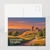 Coronado Heights Park USA Postkarte (Vorne/Hinten)