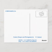 CORONADO, KALIFORNIEN POSTCARD POSTKARTE (Rückseite)