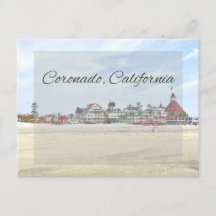 Coronado, kalifornische Postkarte