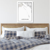 Coronado Map Leinwanddruck (Insitu (Schlafzimmer))